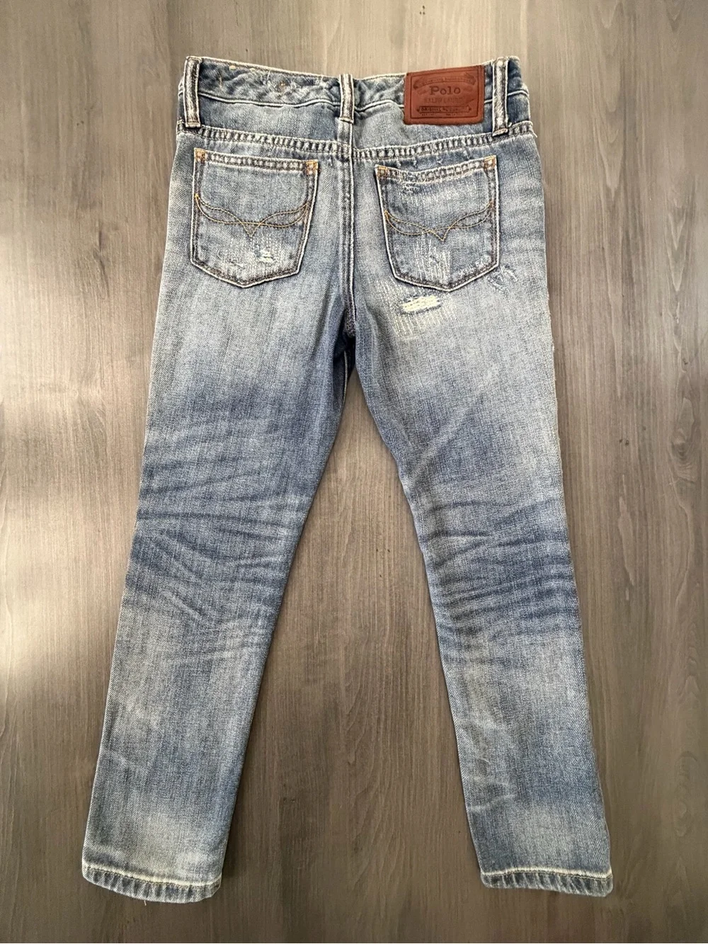 Polo Ralph Lauren Astor Slim Boyfriend Jeans girls size 7 NWOT $155